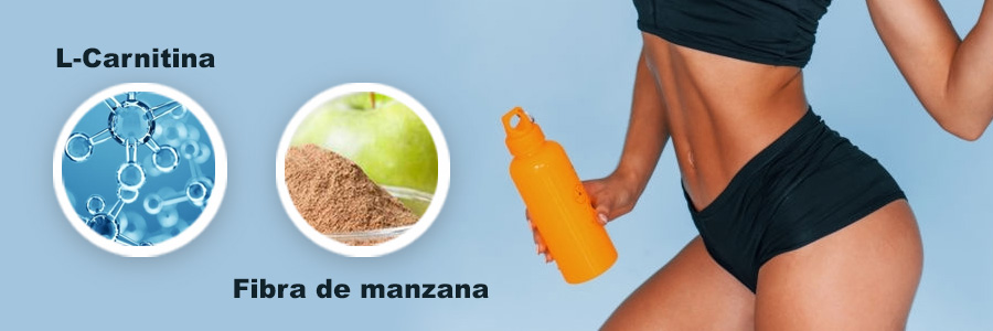 L-Carnitina y fibra de manzana