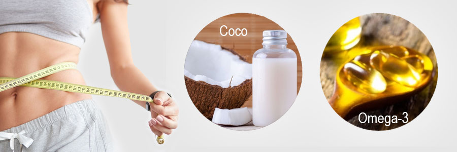 Leche de coco y Omega-3