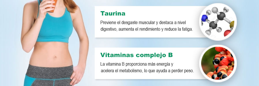 Taurina y vitamina B