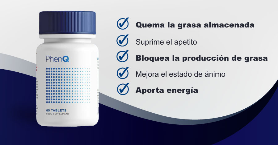 Beneficios y propiedades de PhenQ