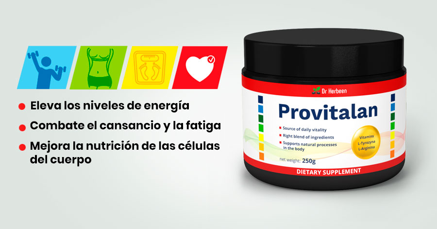 Provitalan - Ingredientes y composición de este suplemento