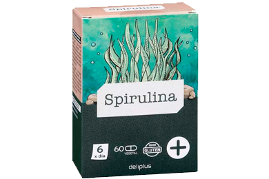 cápsulas de espirulina